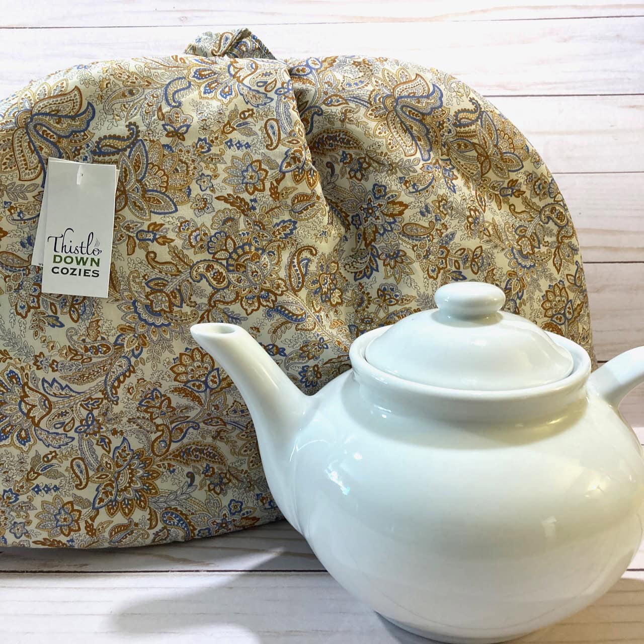 Tea Cozy – Cover Style, Kashmir, 6-8 Cups – Tea For All Reasons